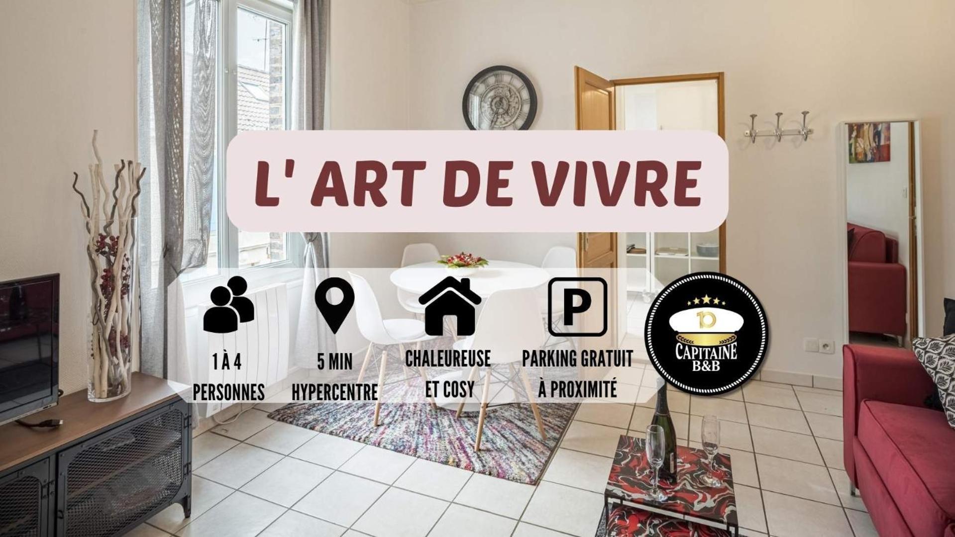 L' Art De Vivre - 3 Min Hypercentre - 4 Personnes Troyes Exterior foto